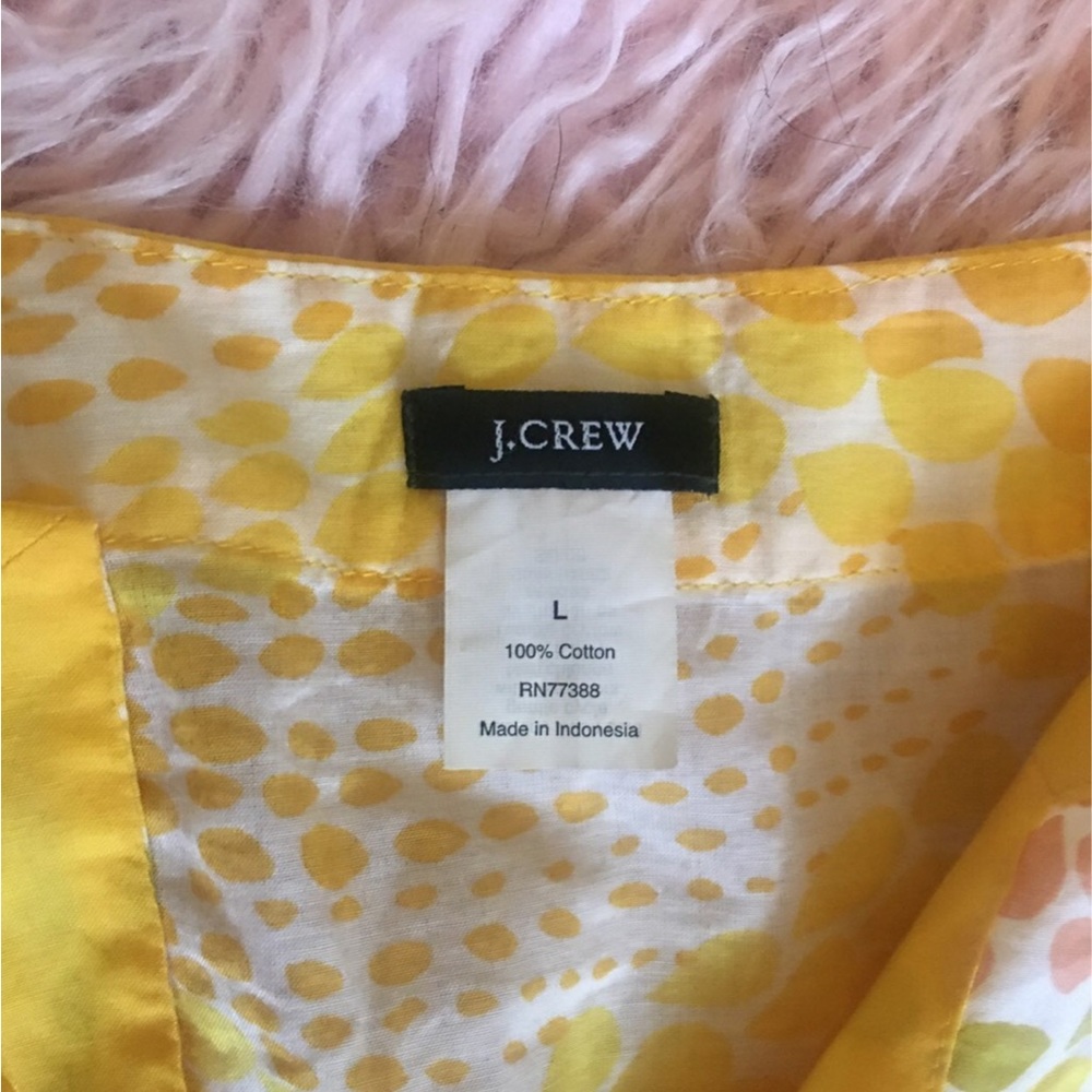 *SOLD* J Crew Beach Dress Tunic size Large - Picture 5 of 5